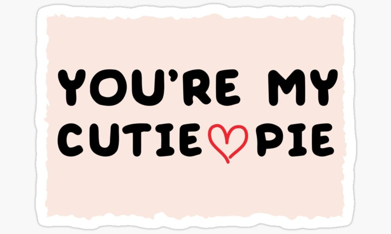 Collection of pie quotes with a rustic homemade pie on a wooden table