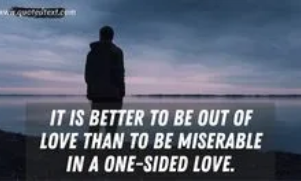 Emotional one sided love quotes with meaningful words