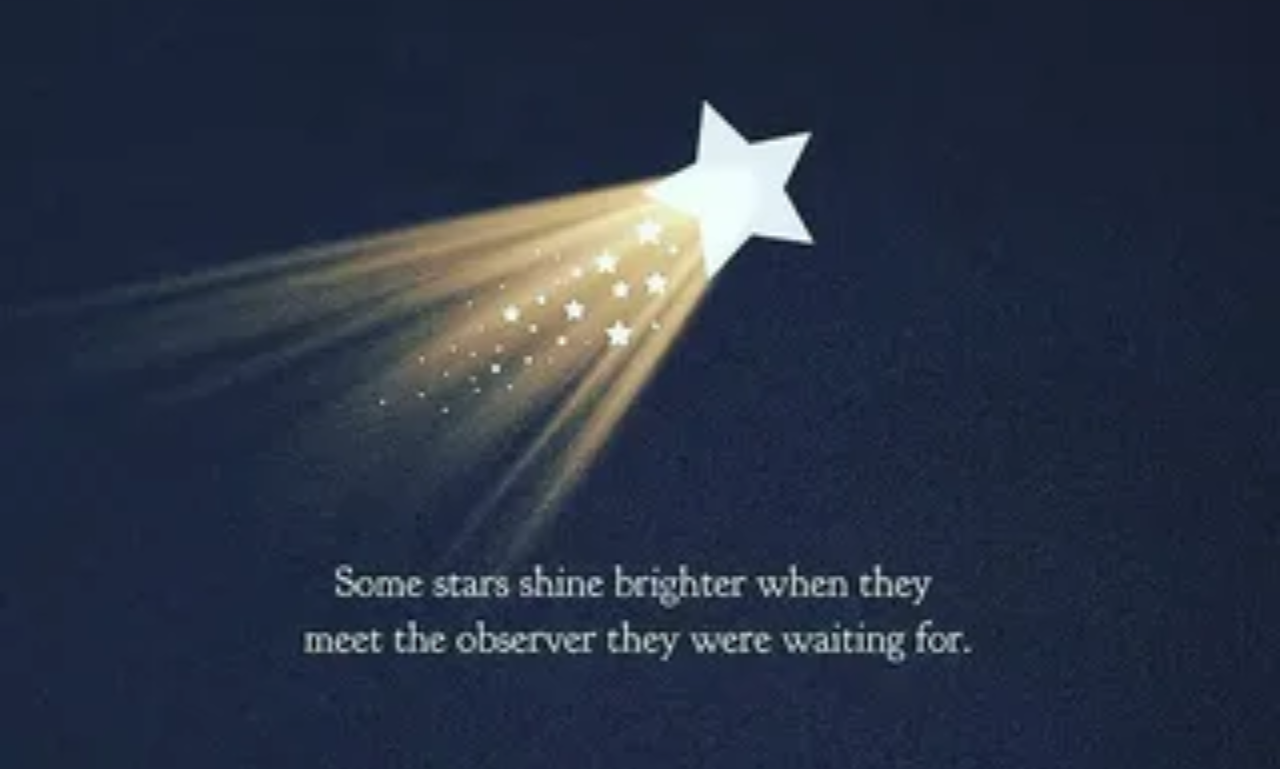 Beautiful quotes about stars featuring a bright Milky Way in the night sky