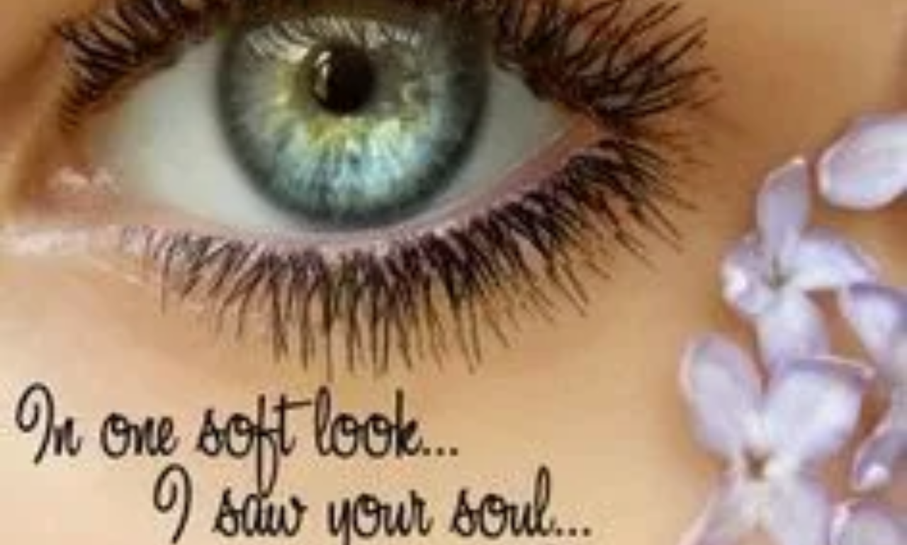 Beautiful Eyes Quotes with romantic words about love and admiration