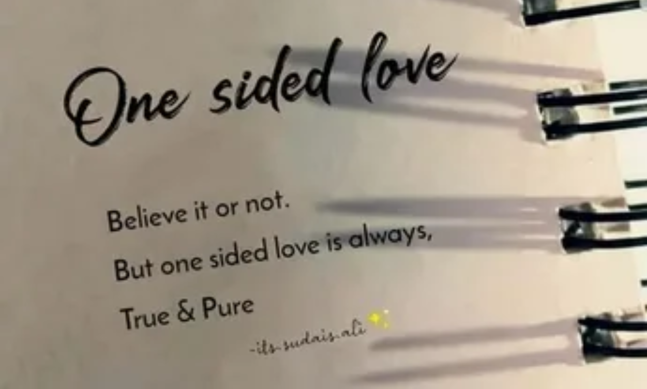 Quotes about one-sided love and letting go